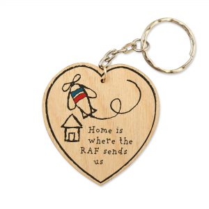 Home Is Where The RAF Sends Us – Keyring