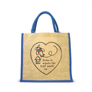 Home Is Where The RAF Sends Us – Jute Bag