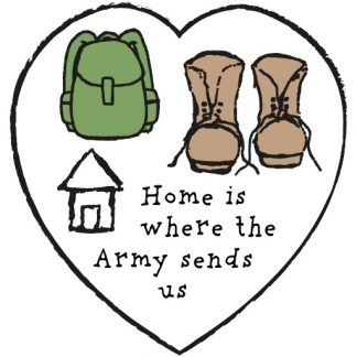 Home Is Where The Army Sends Us